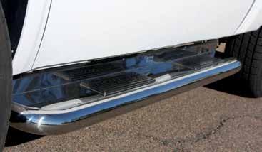 SAGUARO RUNNING BOARDS Made of 304 stainless tubing and 16