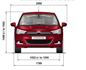 TECHNICAL SPECIFICATION CITROËN C4 MODELS ENGINE Capacity (cc) Cylinders Bore and stroke (mm) Max power CEE (kw/rpm) Max torque CEE (Nm/rpm) Fuel system 'Stop & Start' system Euro status Petrol