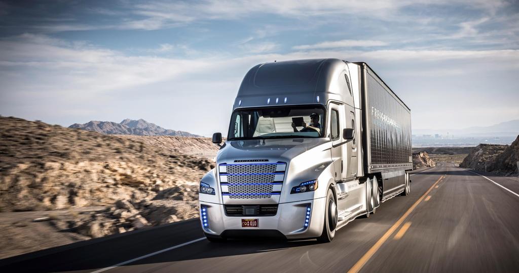 Freightliner Inspiration Truck: the first