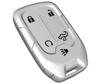 34 Keys, Doors, and Windows / : Press and release Q, then immediately press and hold / until the turn signal lamps flash or for at least four seconds.
