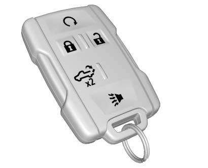 Remote Keyless Entry (RKE) System Operation (Key Access) The RKE transmitter functions may work up to 60 m (197 ft) away from the vehicle.
