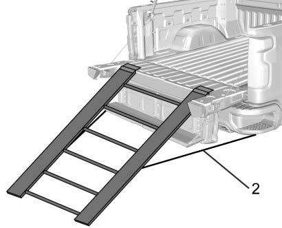 52 Keys, Doors, and Windows Preferred Method Alternate Method When applying any load to the tailgate, distribute the weight evenly across the width of the tailgate. This applies to all tailgate types.