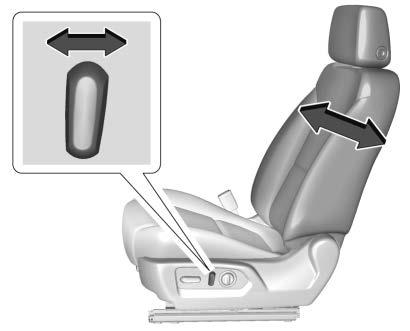 To recline, move the seatback rearward to the desired position, then release the lever to lock the seatback in place. 3. Push and pull on the seatback to make sure it is locked.