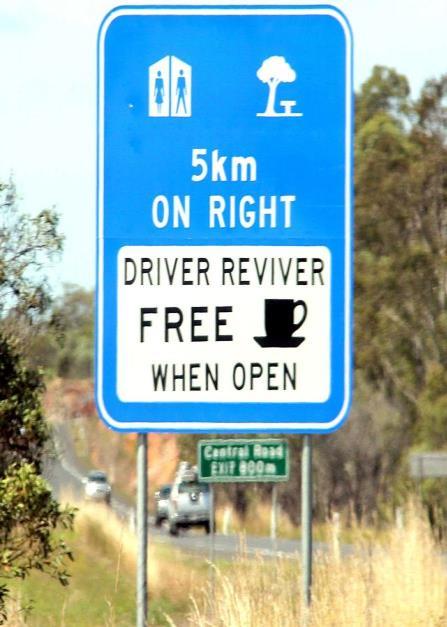 Online maps identify Driver Reviver sites where