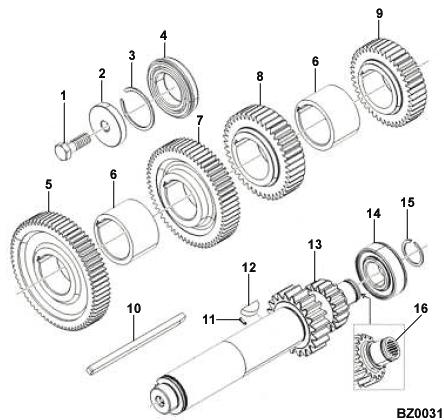 Group: COUNTERSHAFT ASSY.