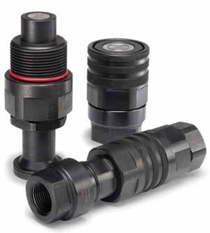 FET Series Connect Under Pressure Non-Spill Threaded connection FET Series couplings are built to be used in high pressure, high impulse applications that require the security of a threaded