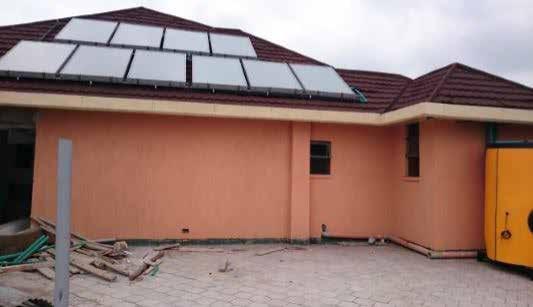 LAWSON INVESTMENTS, LENANA ROAD 2 x 2,000 litre solar heating unit with 20 panels for 50 serviced