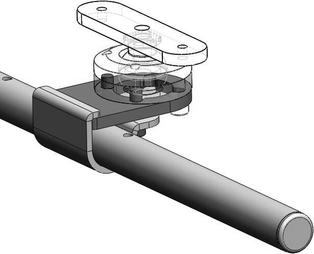 Subsequent depth adjustments along the armrest tube can be made by loosening these screws and sliding the assembly along the armrest tube. Figure 1.