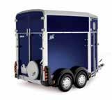Specifications Choose from five colour options, all with colour co-ordinated rear top doors. Colours have been carefully selected to complement the colours of popular towing vehicles.