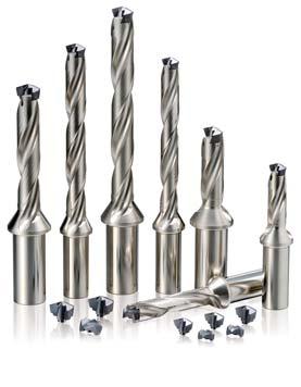 Technical Information for TPDC Cone Shaped Head Indexable Drill TPDC Clamping design - One step clamp system Increased stability - Clamping system