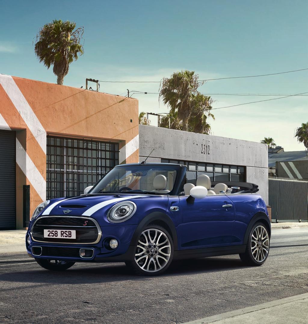 THE NEW MINI CONVERTIBLE. STAY OPEN. The new MINI Convertible is ready and waiting for your next open-air adventure.