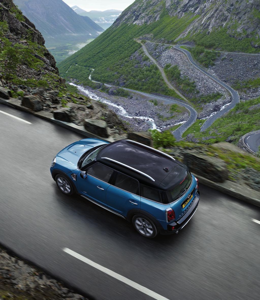 THE MINI COUNTRYMAN. TAKE A DIFFERENT PATH. The adventurer of our line-up, offering increased practicality and efficiency.
