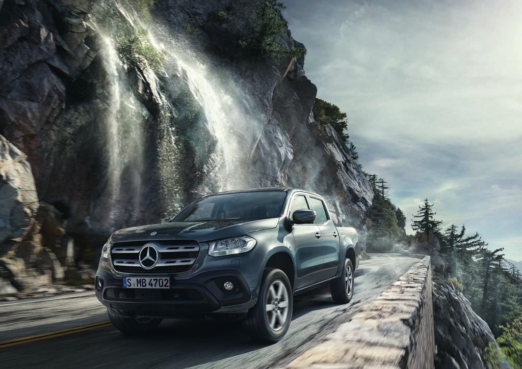X-Class. First of a new kind. As the first ever pickup from a premium manufacturer, the X-Class stands apart from the rest.