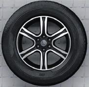 00 1,104.00 18-inch five-twin-spoke light-alloy wheel (4), bi-colour 225/60 tyres Also available as part of Style Package R1D 585.00 702.