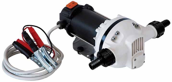 SUZZARABLUE PUMPS Piusi has developed a new type of membrane pump equipped with an electric motor, 6.5 minute auto-shutoff timer and no need for a dynamic seal.