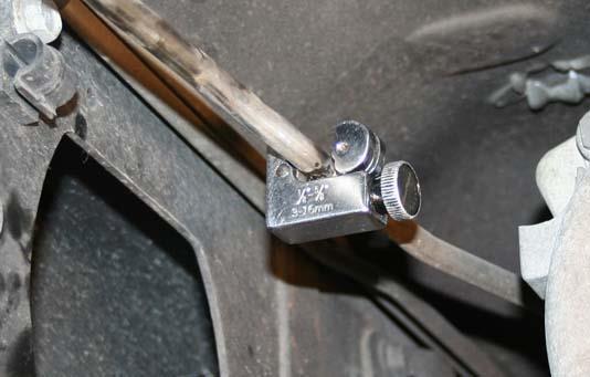 Do not over tighten as they use an o-ring for sealing.