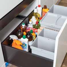 bottle store for cleaning products LEGRABOX bin
