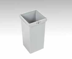 Bin Guide Bottom mount bins 152 225 225 152 152 260 mm 152 295 mm 295 mm 5 litre bin Composting, food scraps or spare supermarket bags 7 litre bin Composting, food scraps or spare supermarket bags.