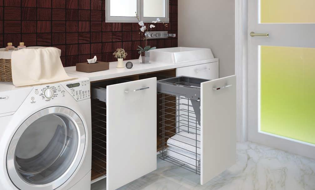 SIGE LAUNDRY BASKETS The SIGE Infinity Plus range of Laundry Baskets are designed to complement Blum s LEGRABOX pure drawer.