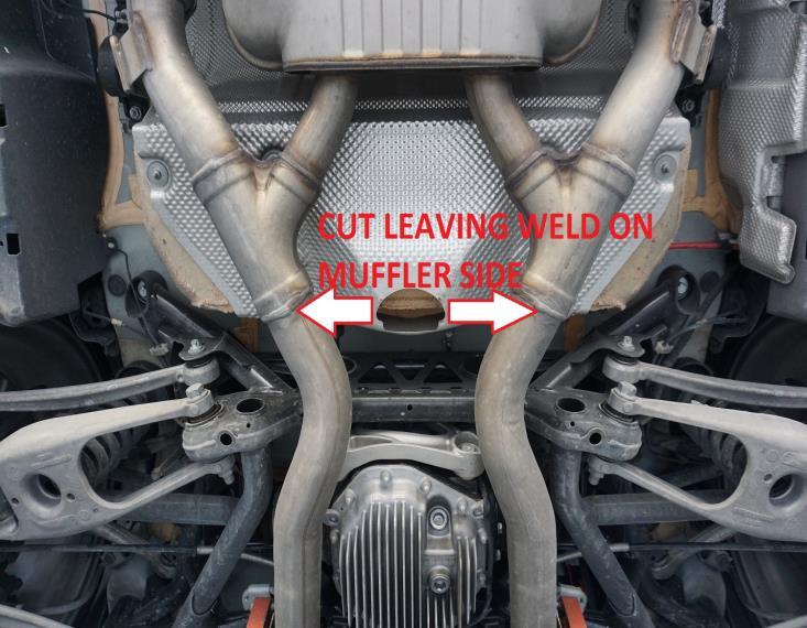 OPTIONAL: IF USING AA MID-PIPE SEE STEPS 27-45 OPTIONAL: IF USING REAR DIFFUSER SEE STEPS 46-49 2.