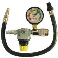 LEAKAGE TESTER Works with shop air quickly spotting bad valves, worn rings, cracked cylinder