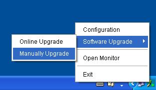 Click Browse to choose file directory. Then, click Upgrade to upgrade software. Refer to Diagram 3-