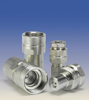 Three sizes are available, the HCP 10, 12 and 19 (3/8" to 1"). They are compliant with ISO 16028 and will therefore connect with female couplings that also comply with this standard.