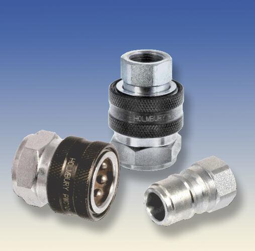 MISCELLANEOUS COUPLINGS PWC SERIES FREE FLOW, VALVELESS PRESSURE WASHER COUPLINGS INTRODUCTION Holmbury PWC Series, Free Flow, Valveless Couplings do not have shut-off valves in either the male or
