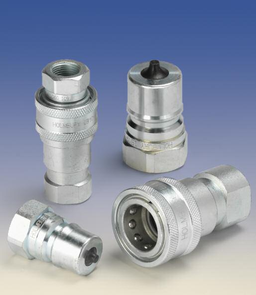 ISO COUPLINGS IB SERIES ISO.B PULL BREAK HYDRAULIC COUPLINGS 1/4" - 1" Poppet Valve Types to ISO 7241 Series B INTRODUCTION Holmbury IB Series, ISO.