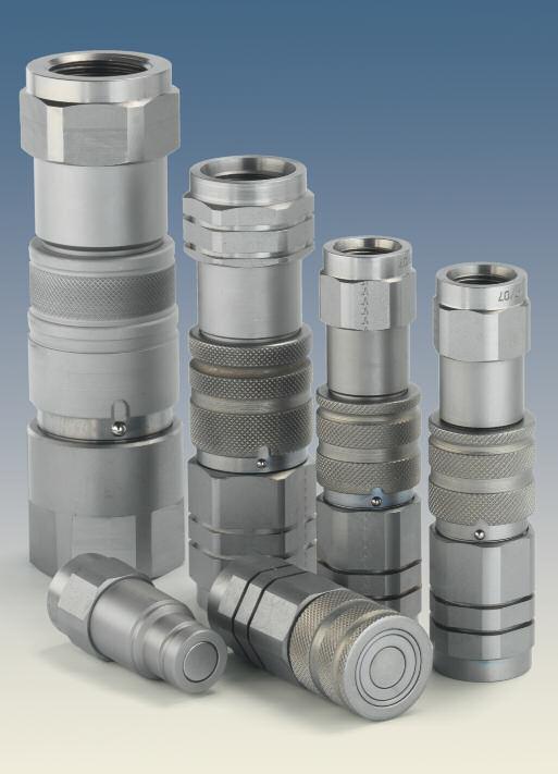 FLAT FACE COUPLINGS HQ SERIES 1/4" 1 1 4" FULLY COMPLIANT WITH ISO 16028:1999/AMD.