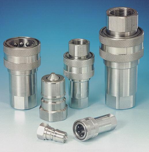 FLAT FACE COUPLINGS IBS SERIES STAINLESS STEEL ISO.