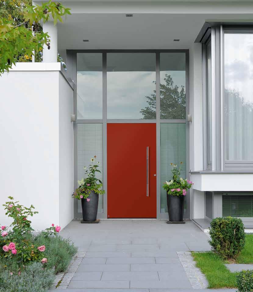Full range of colours for you To match your entrance door to your home 58 ThermoSafe style 860 In