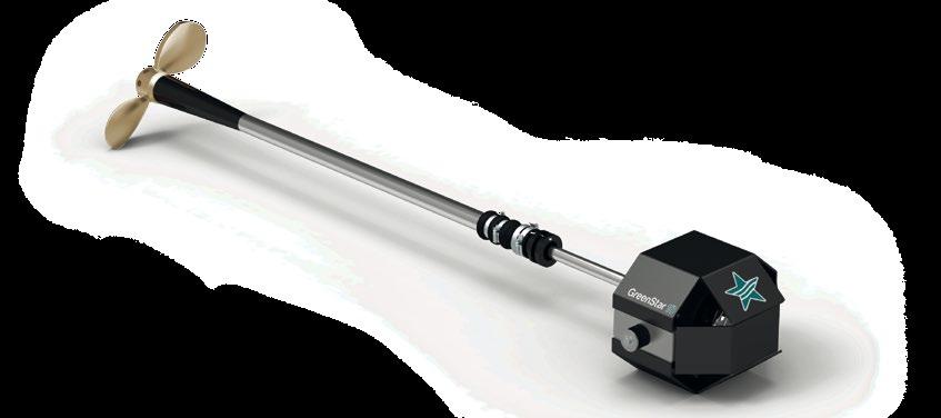 GREENSTAR SYSTEM 10 is a complete system with a straight shaft built around our smallest motor, the GS10.