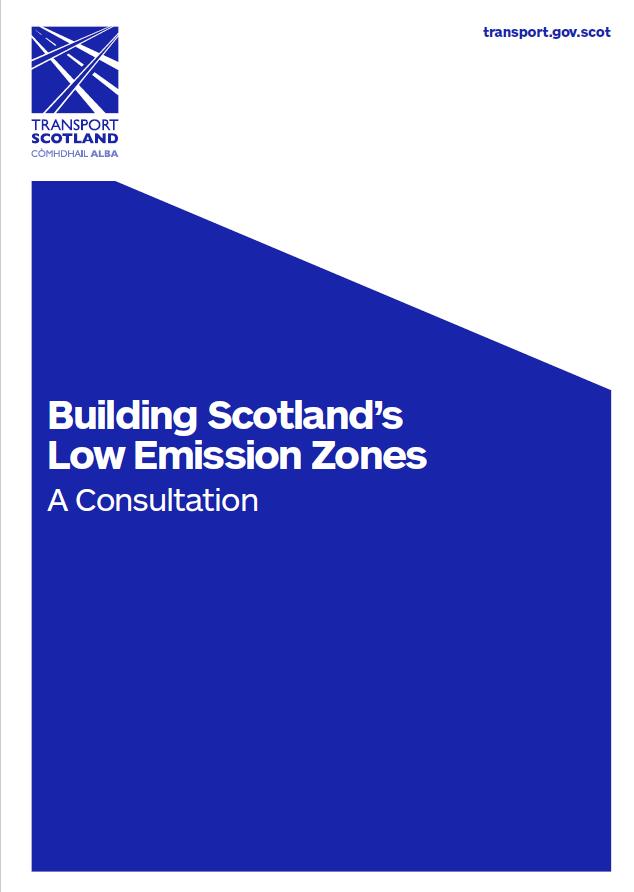 Evidence required The Scottish Government is proposing that the primary objective of LEZs in Scotland will be to support the achievement of Scottish Air Quality Objectives that focus on nitrogen