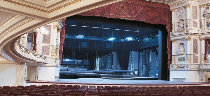 They open up whole worlds and sometimes even curtains and stage sets such as in the Semper Opera in Dresden