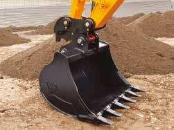 1 JCB s quickhitch system makes attachment changing fast and easy, and is purpose-designed