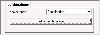 2.2.2 Defining the loads Now switch to the Loads -window by means of the combinations will be defined: icon.