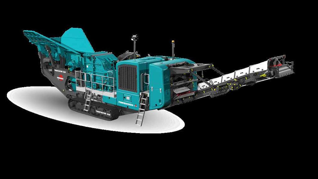 IMPACTOR 34 35 TRAKPACTOR 550 The Powerscreen Trakpactor 550 is a horizontal shaft impactor which is versatile, efficient and highly productive.