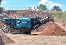 7yds 3 ) The new Metrotrak builds on the legacy of the Powerscreen Metrotrak HA by improving access for chamber wedge removal, fully tunnelled product conveyor, new design bypass chute with improved