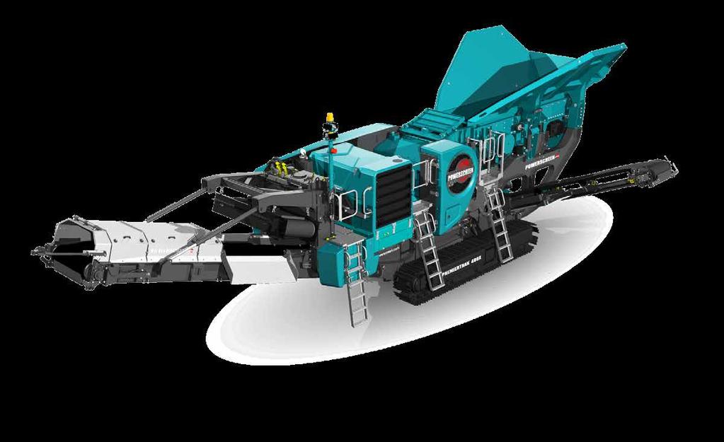 JAW 06 07 PREMIERTRAK 400X/R400X The Powerscreen Premiertrak 400X range of high performance primary jaw crushing plants are designed for medium scale operators in quarrying, demolition, recycling and