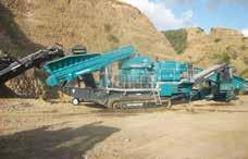 CONE 22 23 1300 MAXTRAK The Powerscreen 1300 Maxtrak is a medium to large sized track mobile cone crusher which is ideally suited to secondary applications such as taking an all in feed from a