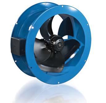 AXIAL FANS Series VENTS OV Series VENTS OVK Series VENTS Low pressure axial fans in the steel casing with the air capacity up to 122 m 3 /h for wall mounting Low pressure axial fans in the steel