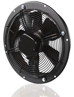 OV and OVK fans can be used for the direct air exhaust or pressurization in smoke ventilation systems. OV and OVK fan are suitable for outdoor wall mounting.