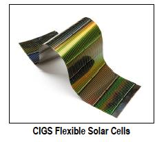 CIGS (Cu(In,Ga)Se 2 ) flexible modules