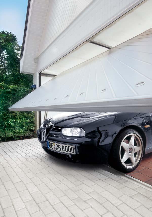 Garage Up-and-Over Doors THE CONVENIENT DOOR SYSTEM TO FIT ALL GARAGES TÜV-approved safety, CarTeck up-and-over doors comply with the safety requirements of the new DIN EN 12604, and also comply with