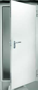 Also fire-resistant and smoke-proof. Interior doors Made of metal, very robust, yet still suitable for the home.