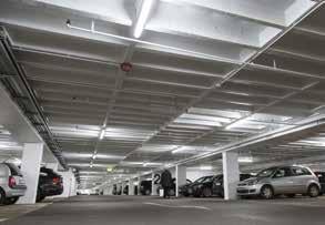 Product data Application The Nordeon Viking IP65 LED luminaire is suitable for the following applications: Interiors, covered, semi-open areas such as parking grids