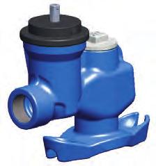 Düker Tapping Valve TOP PN 16, GW 336-1, for spot drilling under pressure Düker enamel finish for water for cast iron, steel and asbestos cement pipes DN 80 300 TOP tapping valve with integrated