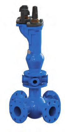 Düker Underground Hydrant Type 306, Form A for chamber installation DN 65 PN 16, as per EN 1074-6, closing anti-clockwise Düker enamel finish for water Connection flange according to EN 1092-2 and