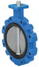 Ring Butterfly Valve Type 487 PN 16 EN 1074 part 1+2 Wafer or lug type finish for water Resilient-seated butterfly valve, centric, operation with hand gear (DN 25-200) or gearbox and hand wheel (DN